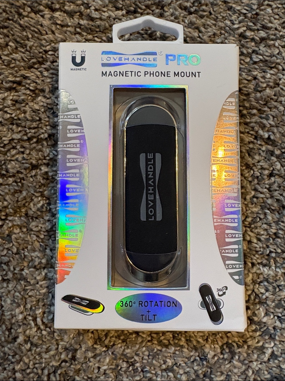 Pro Magnetic Phone Mount - Black